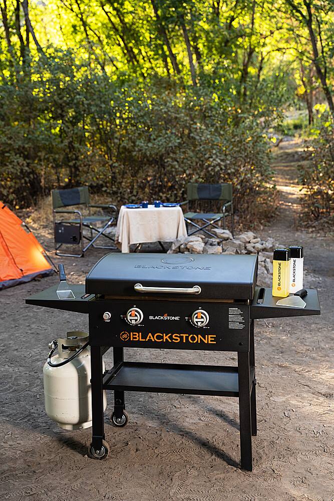 Best Buy: Blackstone Original 28 In. Outdoor Griddle Station With Hood ...