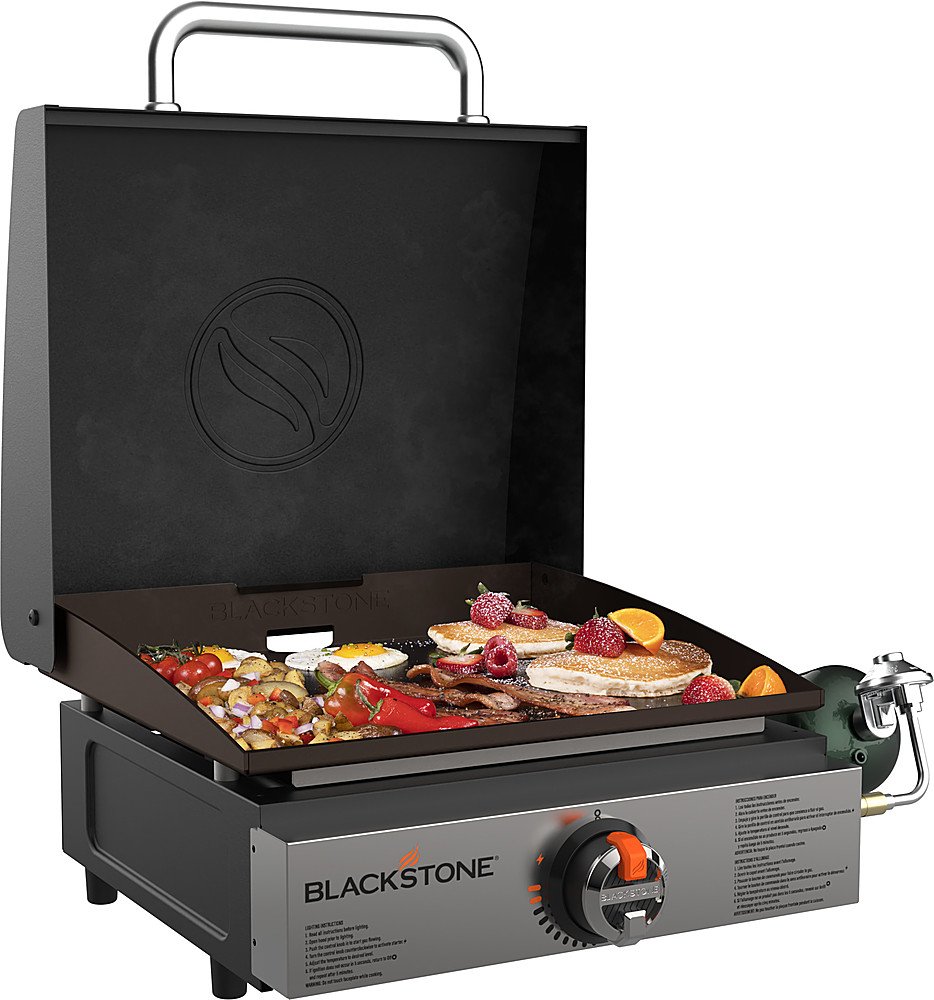 isolation Fatal regulere Best Buy: Blackstone 17" Tabletop Griddle w/Stainless Front Update Black  1814