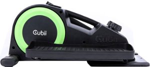 Cubii - JR2 Compact Seated Under Desk Elliptical, Low Impact Exercise for Home or the Office - Green - Front_Zoom
