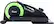 Front. Cubii - JR2 Compact Seated Under Desk Elliptical, Low Impact Exercise for Home or the Office - Green.