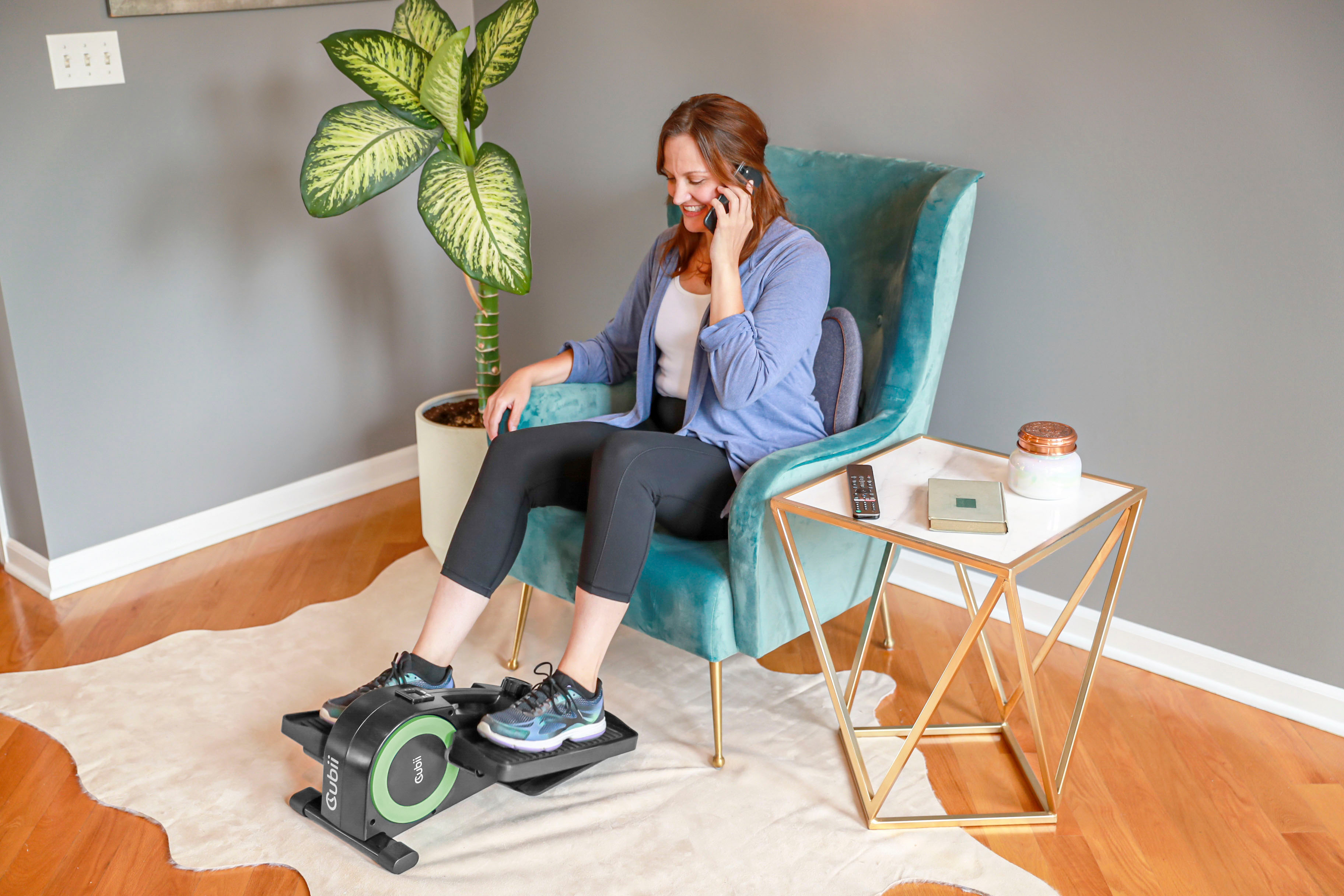 Best Buy: Cubii JR2+ Seated Elliptical with Bluetooth Connectivity