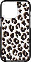 kate spade new york - Protective Hardshell Case for iPhone 13 Pro - Leopard - Front_Zoom