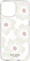 kate spade new york - Protective Hardshell Case for iPhone 13/12 Pro Max - Hollyhock - Front_Zoom