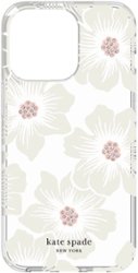 kate spade new york - Protective Hardshell Case for iPhone 13 Pro - Hollyhock - Front_Zoom
