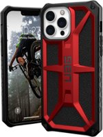 UAG - Monarch Series Case for iPhone 13 Pro Max - Crimson - Front_Zoom