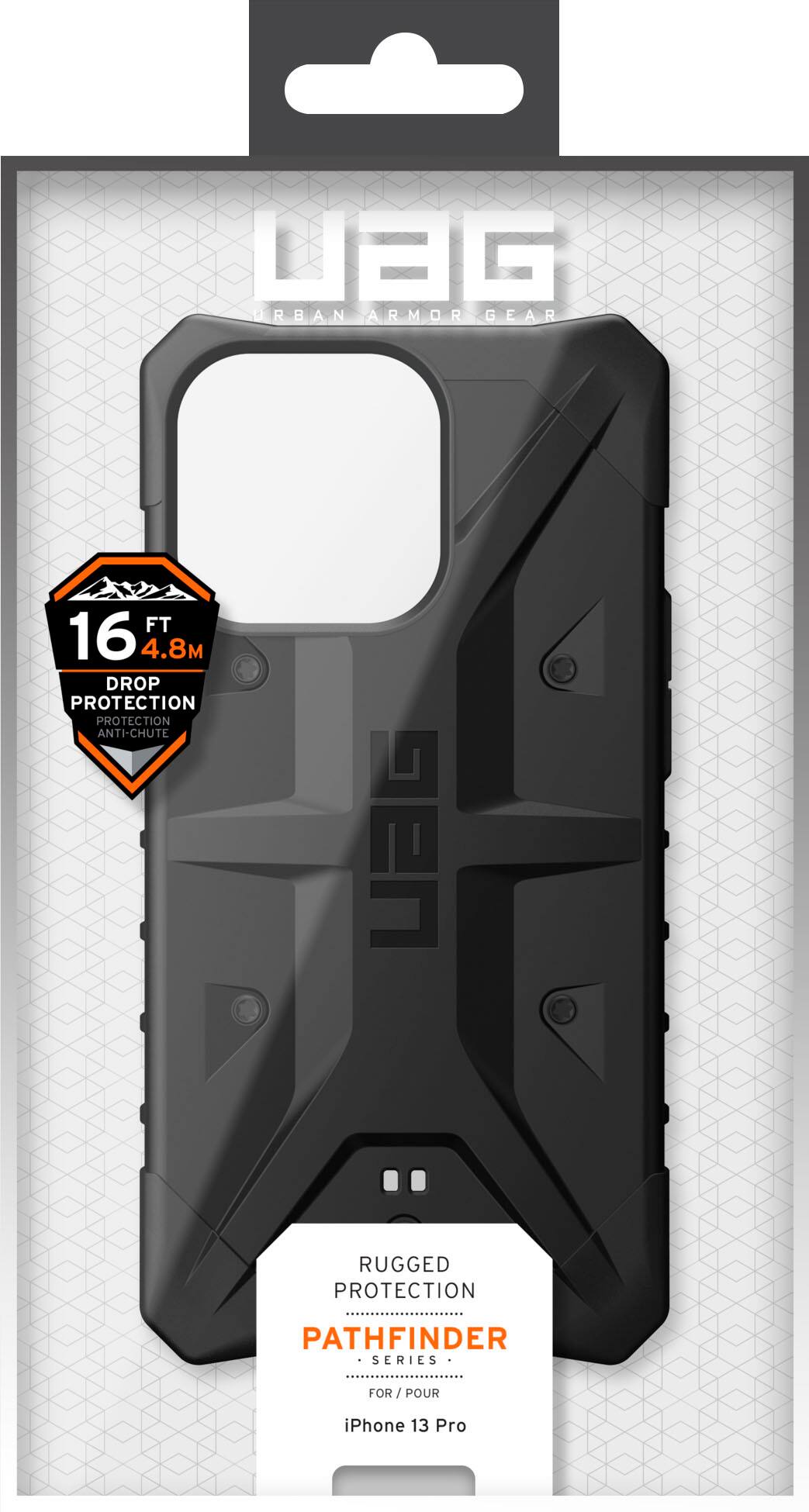 Best Buy UAG Pathfinder Series Case for iPhone 13 Pro Black 113157124040