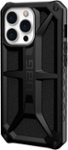 Front. UAG - Monarch Series Case for iPhone 13 Pro - Black.