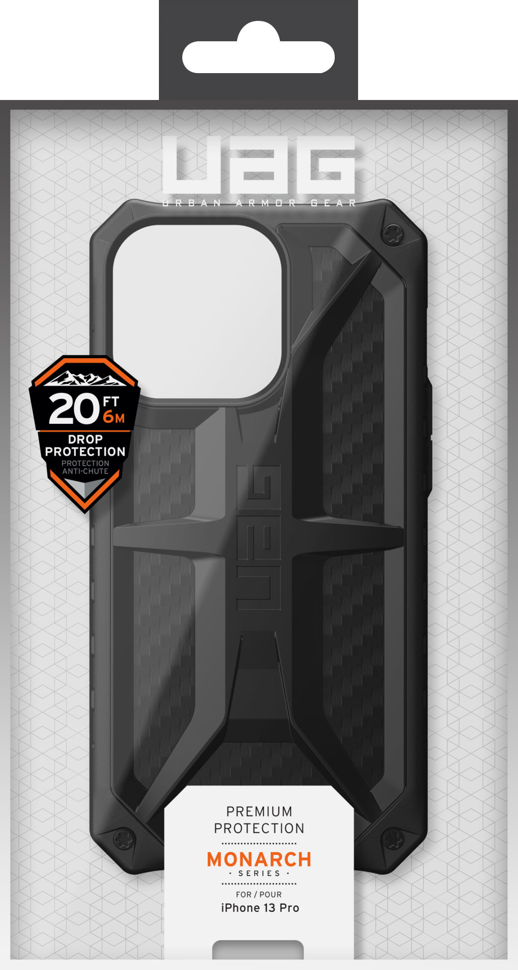 Best Buy: UAG Monarch Series Case for iPhone 13 Pro Carbon Fiber  113151124242