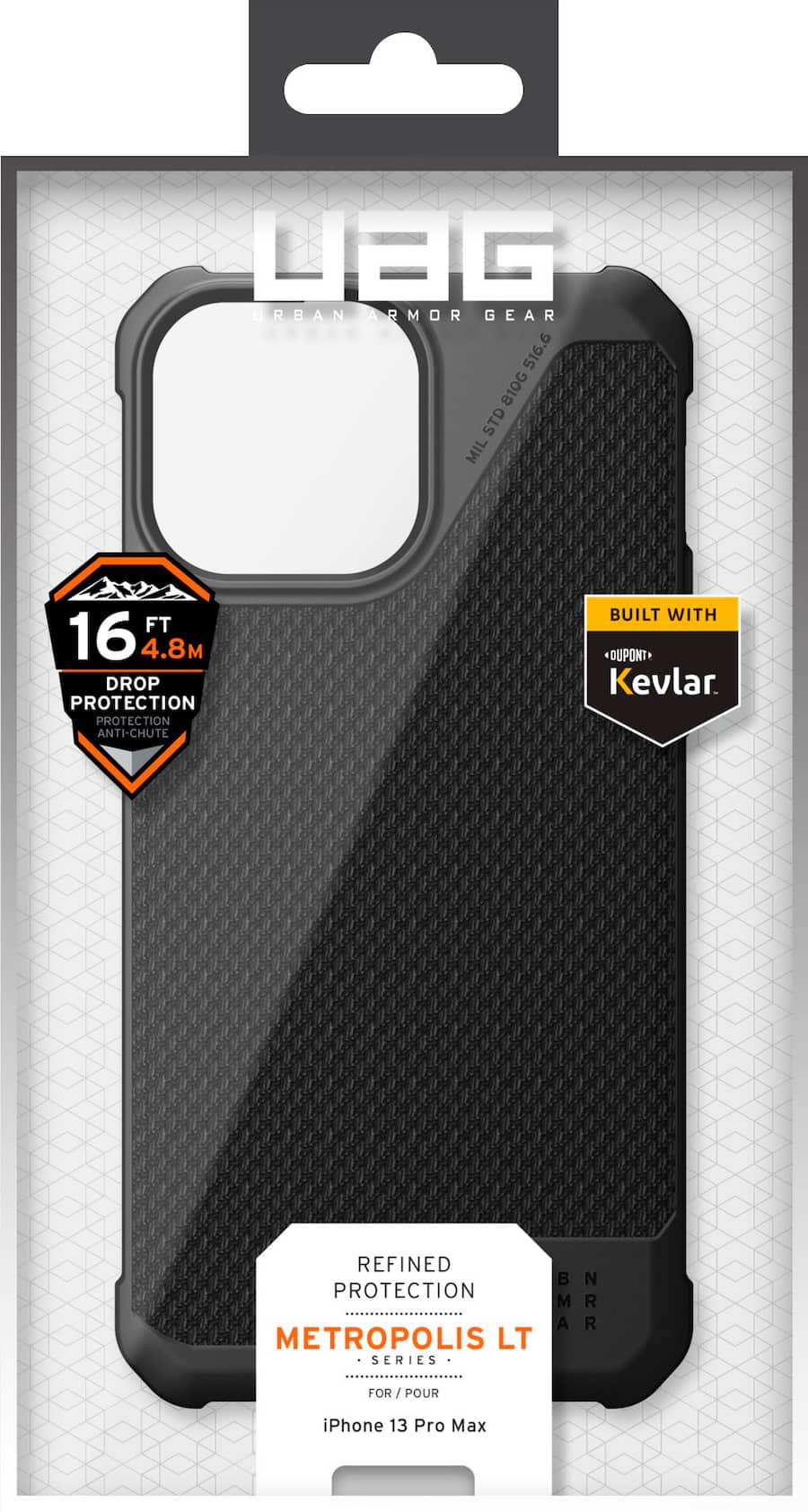 UAG Metropolis LT MAGSAFE case for iPhone 13 Pro Max Black UAG Metropolis LT MAGSAFE case for iPhone 13 Pro Max Black