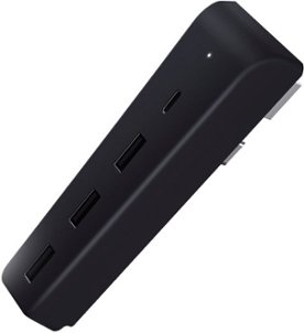 Insignia™ - USB 4 Port Expander for Playstation 5 - Black