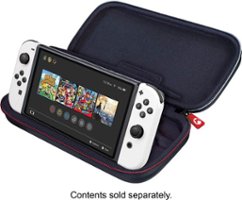 RDS Industries - Nintendo Switch Game Traveler Deluxe Travel Case - Black - Alt_View_Zoom_13
