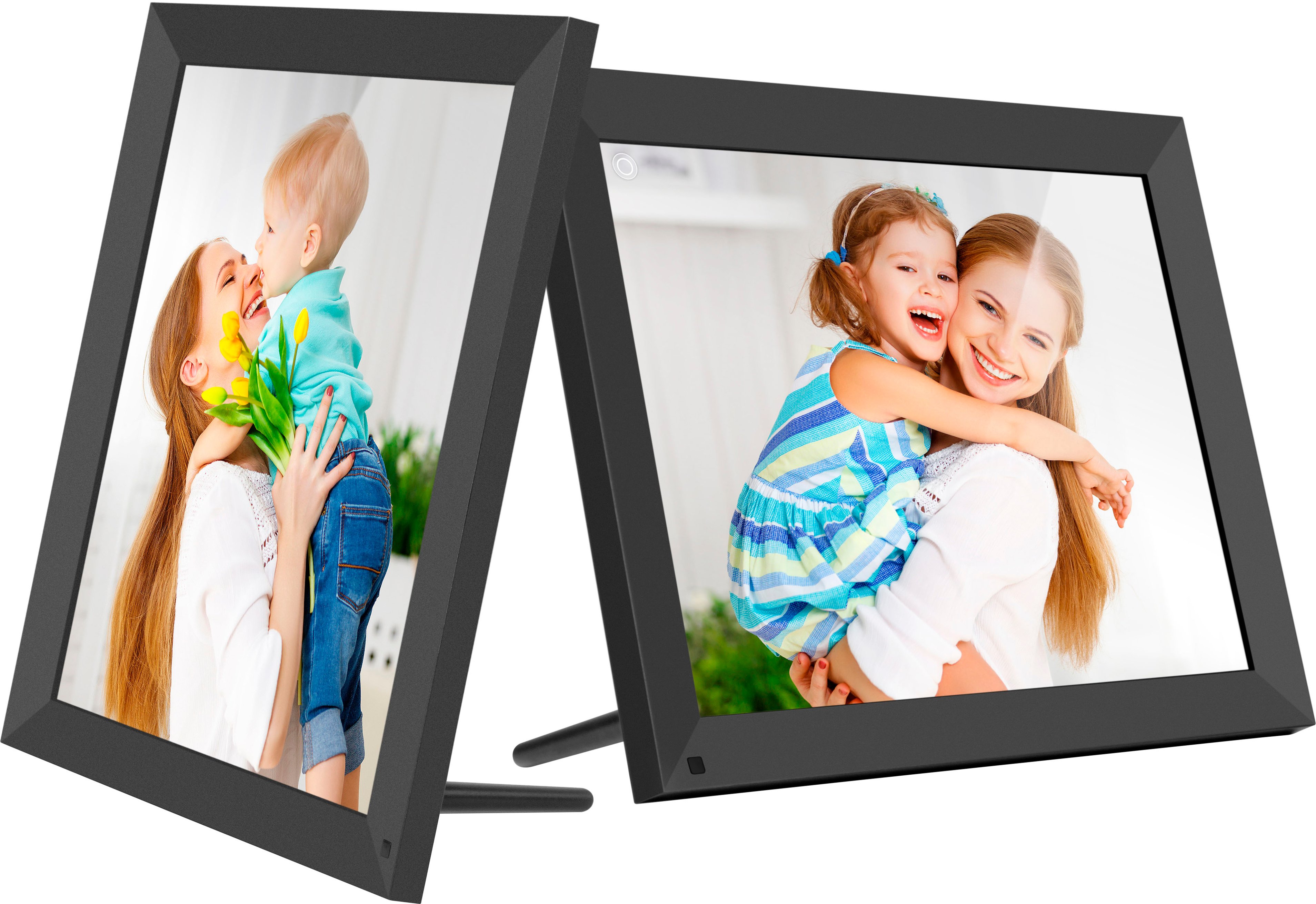 Aluratek LCD Wi-Fi Digital Frame Black AWS215F - Best Buy