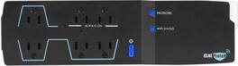 ELAC ProteK - 6 Outlet 540 Joules Surge Protector - Black