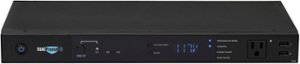 ELAC ProteK - 8 Outet Component Surge Protector/Power Conditioner with Dual USB - Black - Front_Zoom
