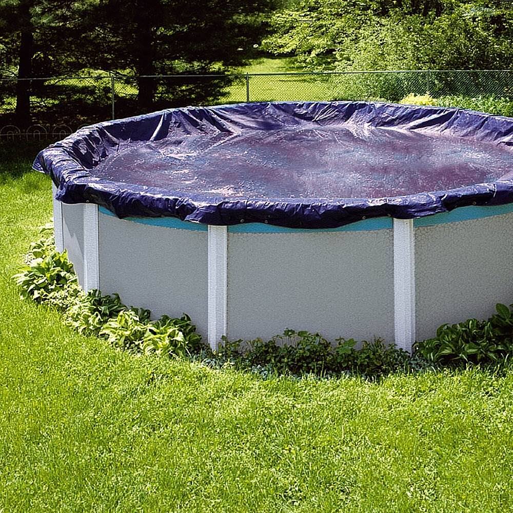 Alt View 13. Swimline - 30' Round Above Ground Winter Swimming Cover (Pool Cover Only).