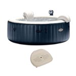 Front Zoom. Intex - PureSpa Inflatable Bubble Jets 6 Person Hot Tub and Seat Inserts (2 pack).