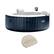 Front. Intex - PureSpa Inflatable Bubble Jets 6 Person Hot Tub and Seat Inserts (2 pack).