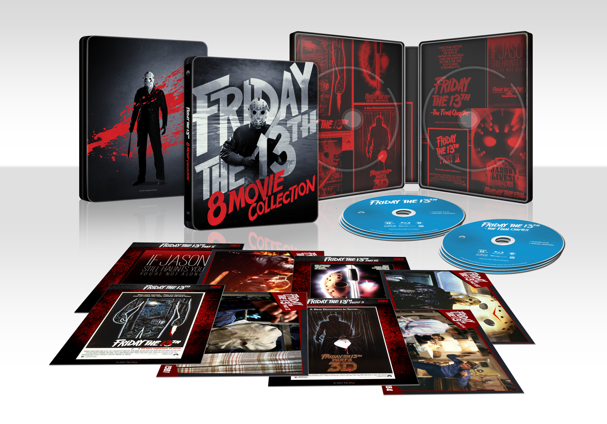 Best Buy: Friday the 13th 8-Movie Collection [SteelBook] [Includes Digital  Copy] [Blu-ray]