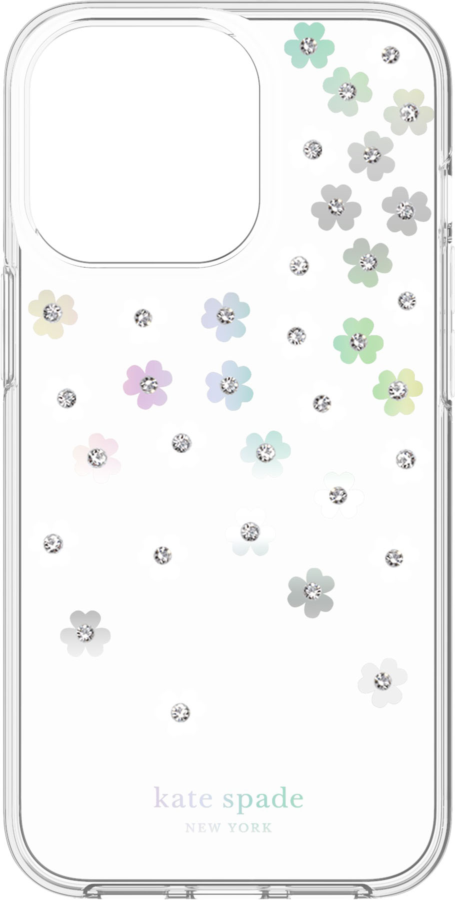 kate spade new york Protective Hardshell Case for iPhone 13 Pro Flower  KSIPH-208-SFIRC - Best Buy