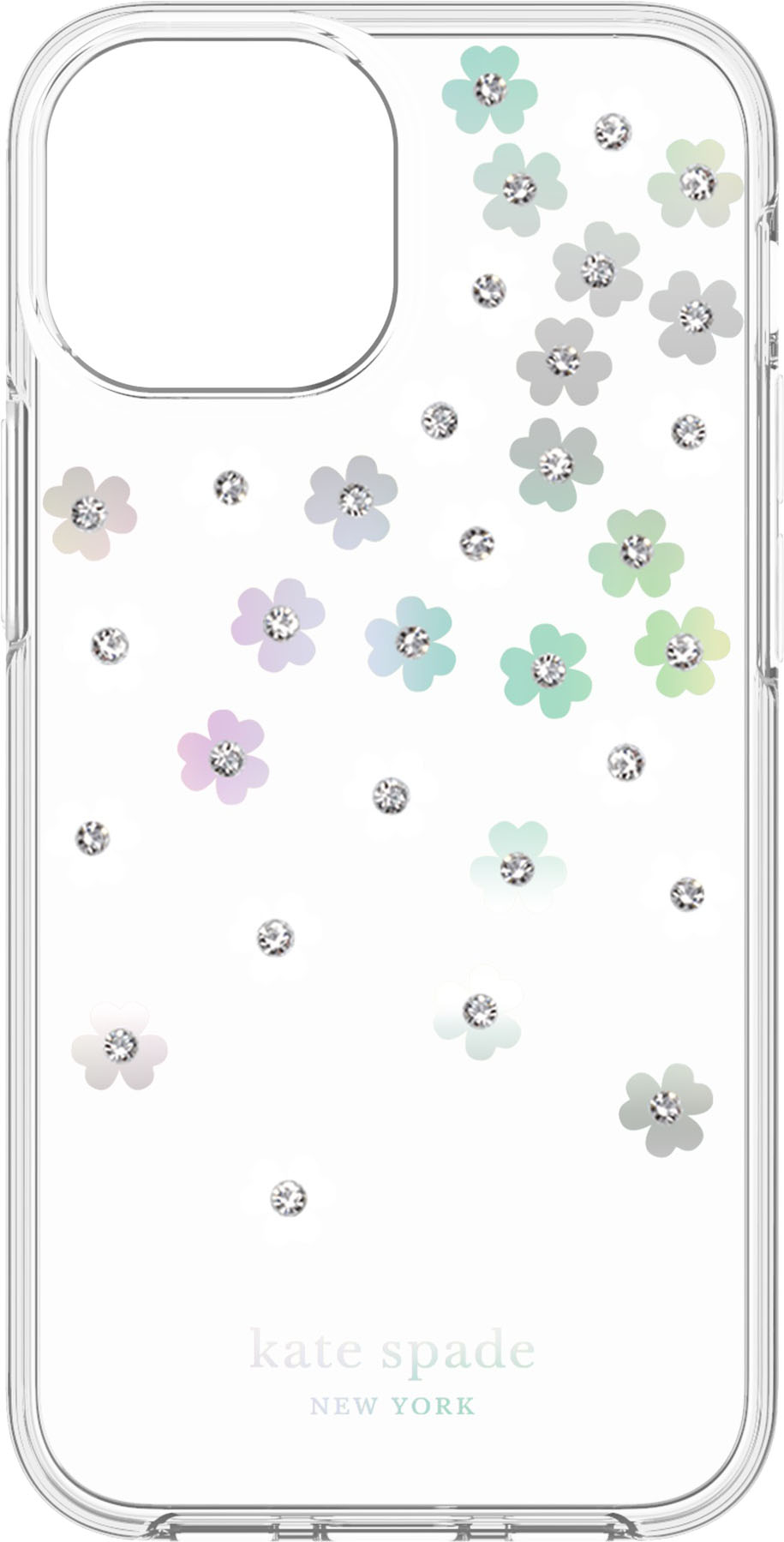 kate spade new york Protective Hardshell Case for iPhone 13 Mini and iPhone  12 Mini Flower KSIPH-187-SFIRC - Best Buy