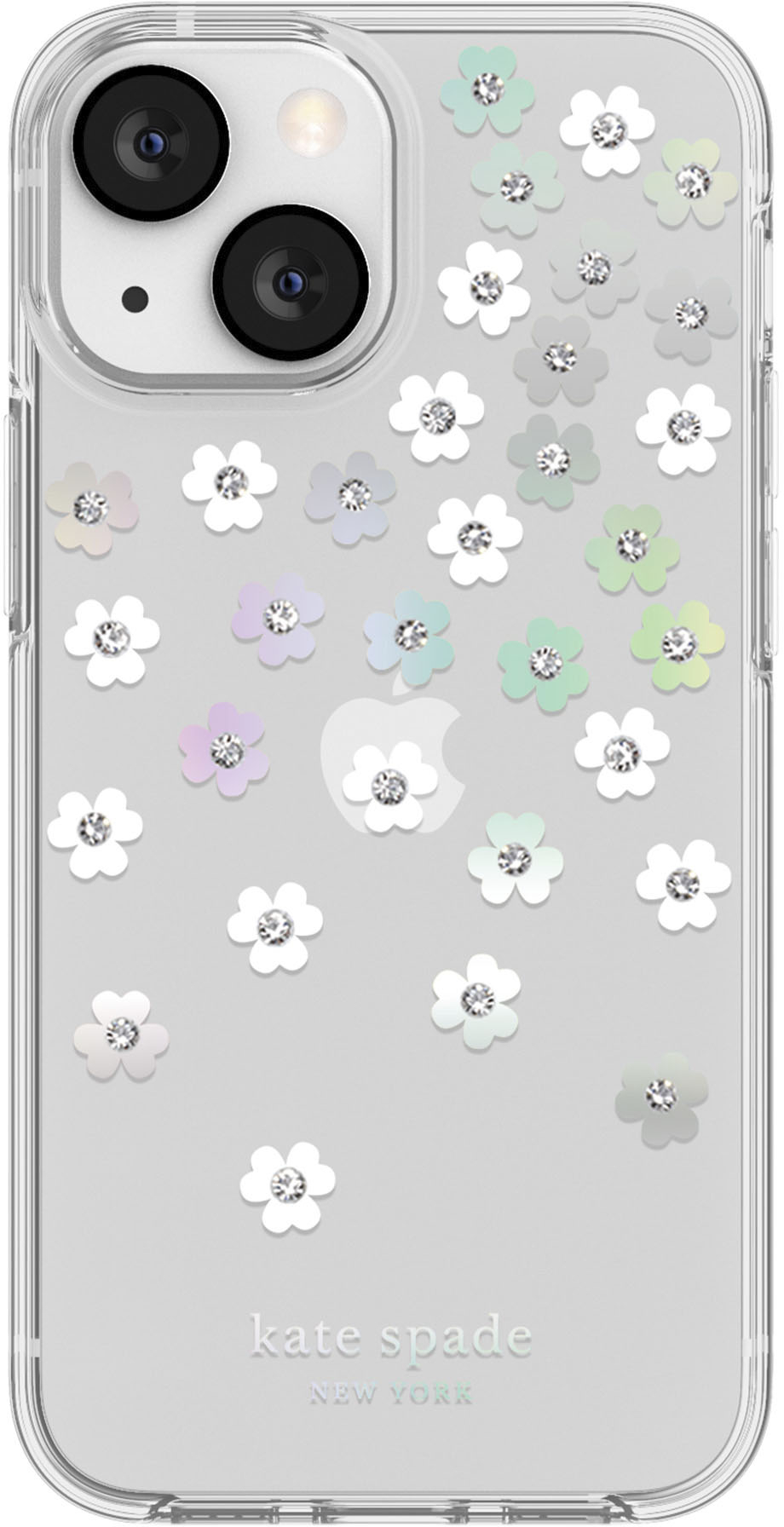 Best Buy: kate spade new york Protective Hardshell Case for iPhone 13 Mini  and iPhone 12 Mini Flower KSIPH-187-SFIRC