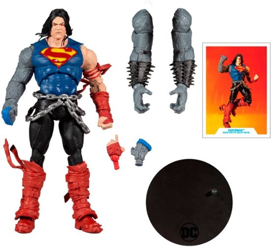 McFarlane Toys – DC Dark Nights: Death Metal Build-A-Darkfather 7″ Figure – Superman