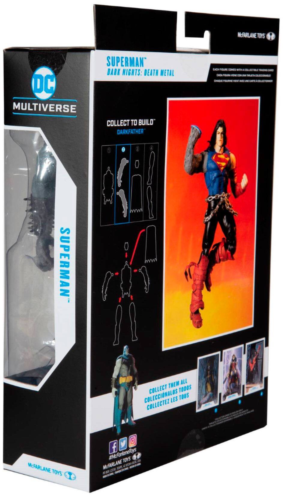 Alt View 20. McFarlane Toys - DC Dark Nights: Death Metal Build-A-Darkfather 7" Figure - Superman.