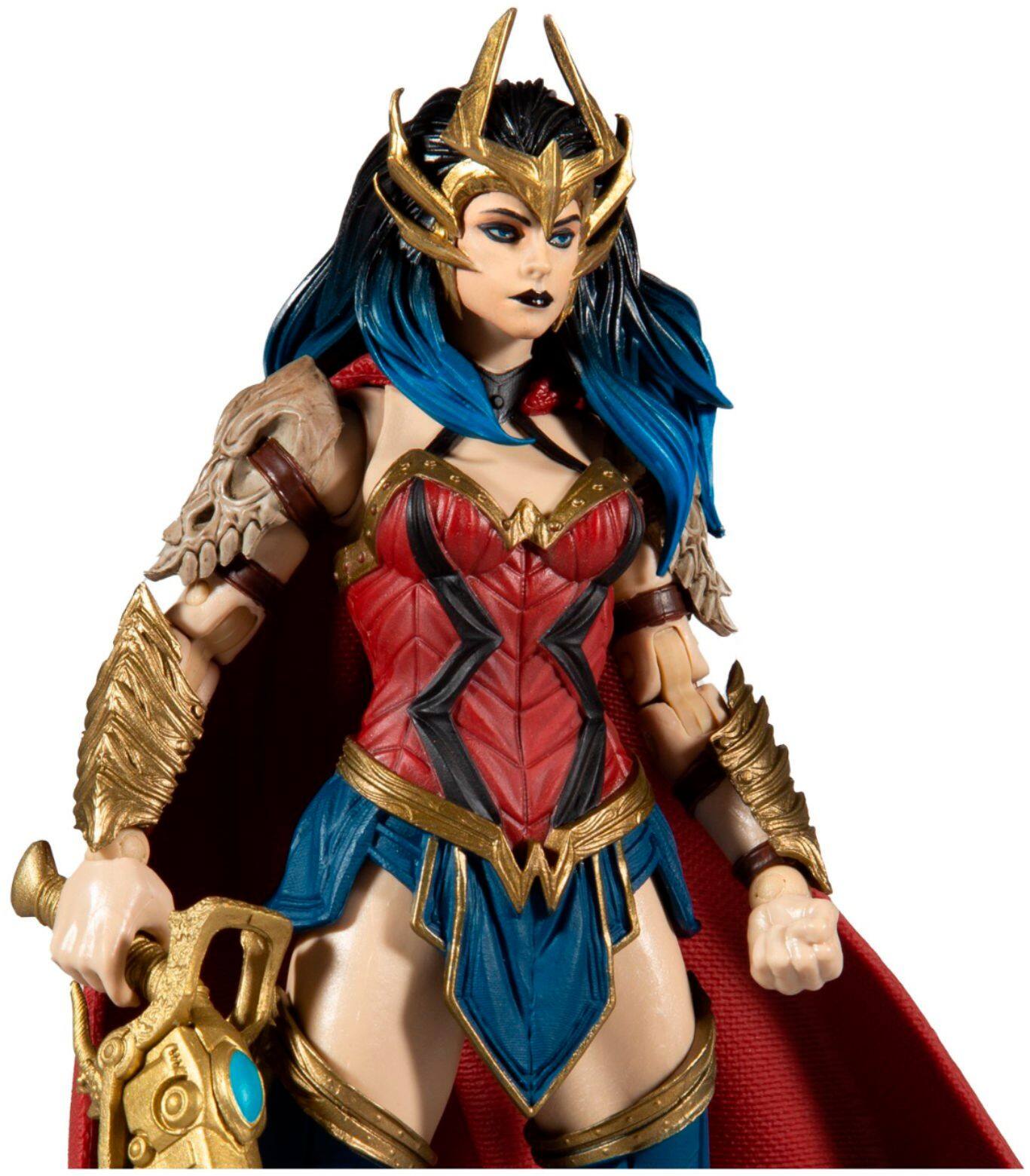 Alt View 12. McFarlane Toys - DC Dark Nights: Death Metal Build-A-Darkfather 7" Wonder Woman.