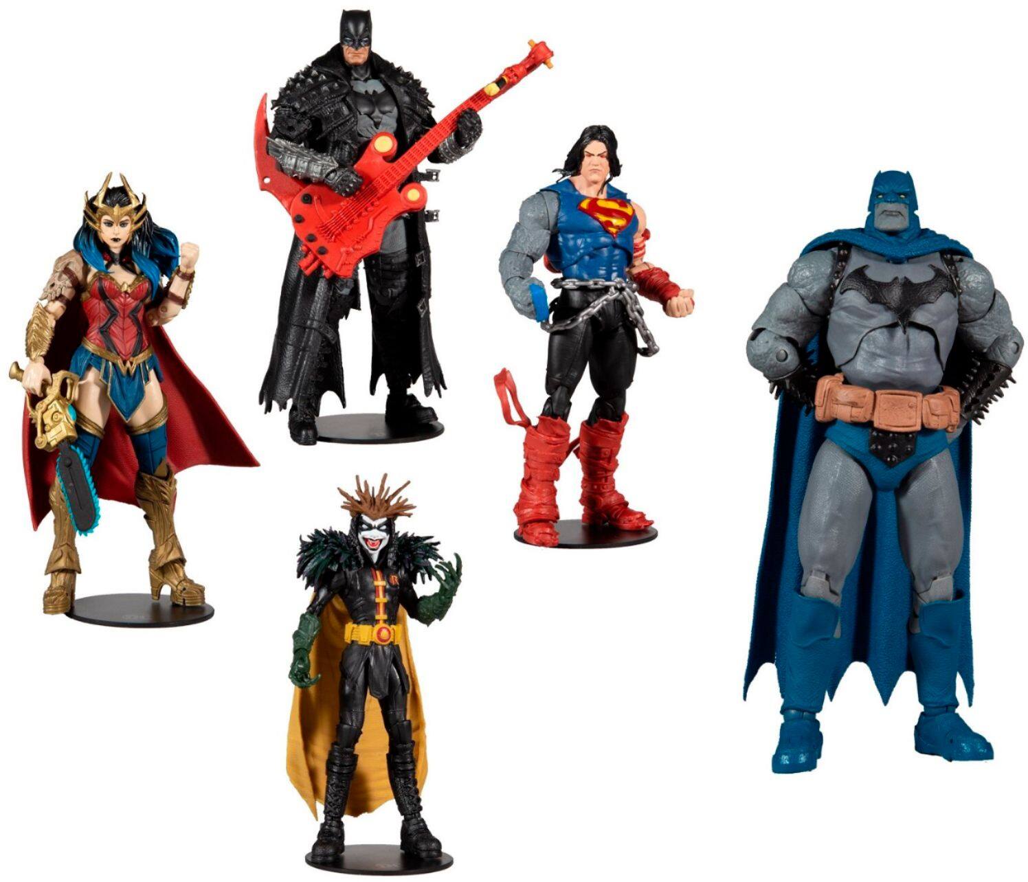 Alt View 16. McFarlane Toys - DC Dark Nights: Death Metal Build-A-Darkfather 7" Wonder Woman.
