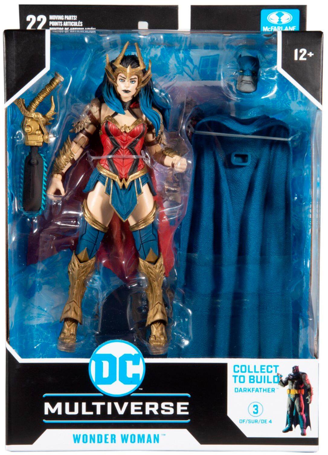 Alt View 17. McFarlane Toys - DC Dark Nights: Death Metal Build-A-Darkfather 7" Wonder Woman.
