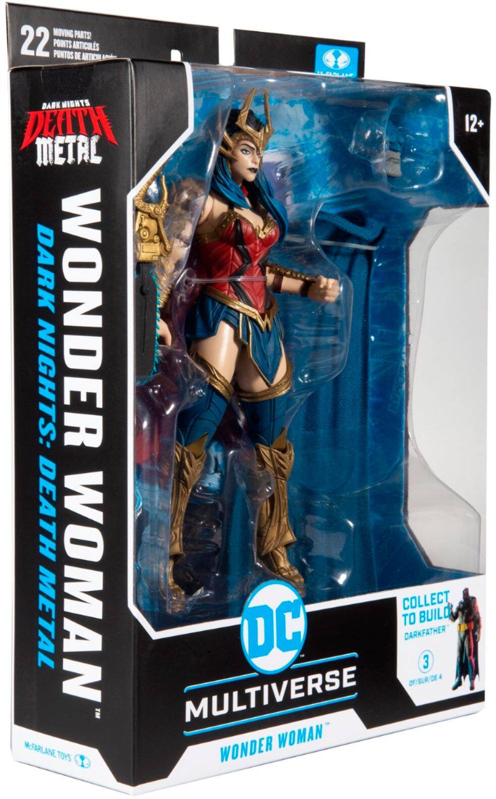 Alt View 18. McFarlane Toys - DC Dark Nights: Death Metal Build-A-Darkfather 7" Wonder Woman.