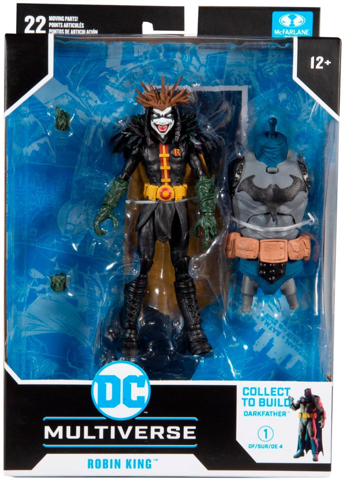 Alt View 18. McFarlane Toys - DC Dark Nights: Death Metal Build-A-Darkfather 7" Figure - Robin King.