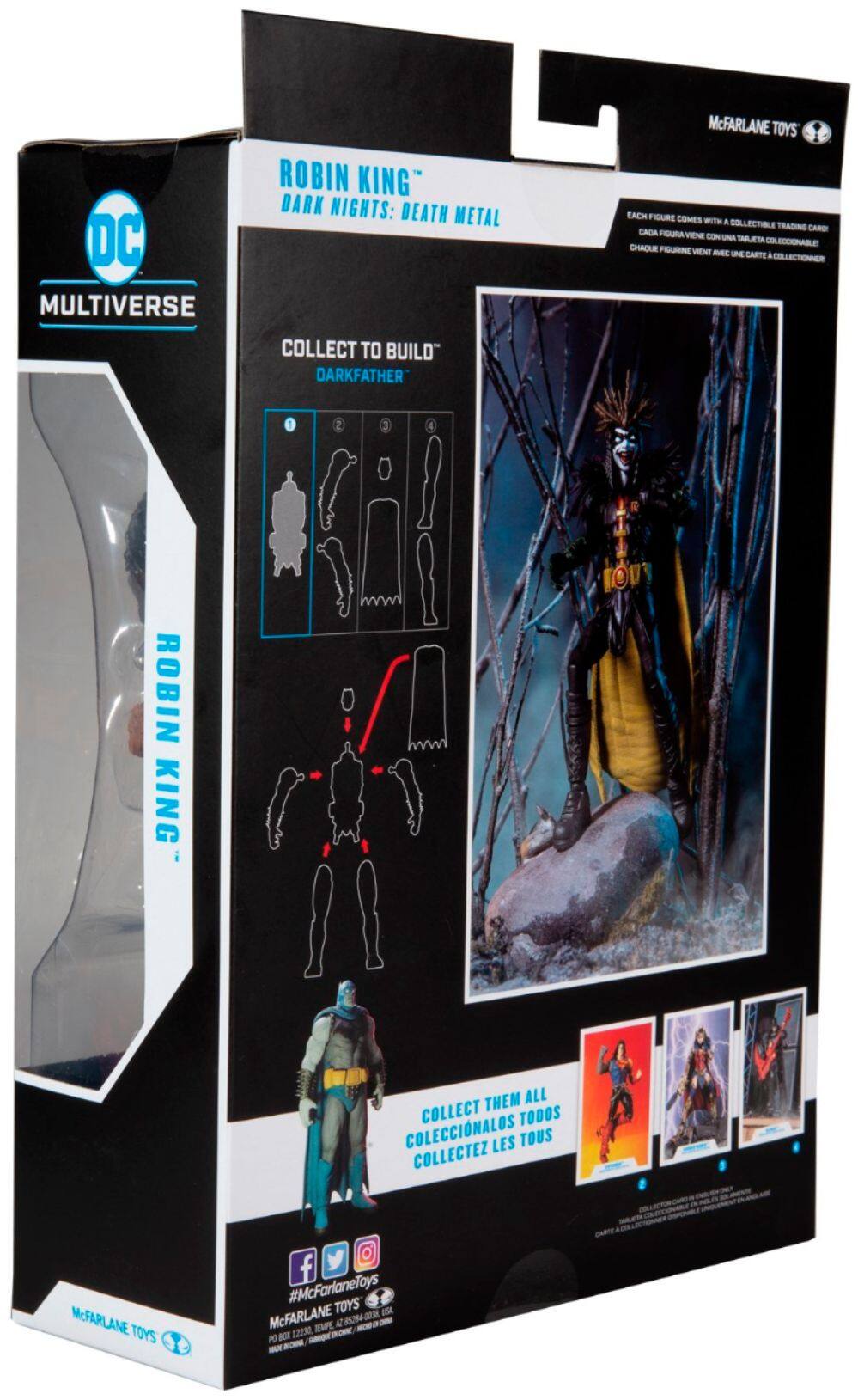 Alt View 20. McFarlane Toys - DC Dark Nights: Death Metal Build-A-Darkfather 7" Figure - Robin King.
