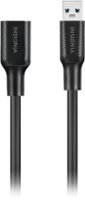 Insignia™ - 6' USB 3.0 A-Male to A-Female Extension Cable - Black - Front_Zoom