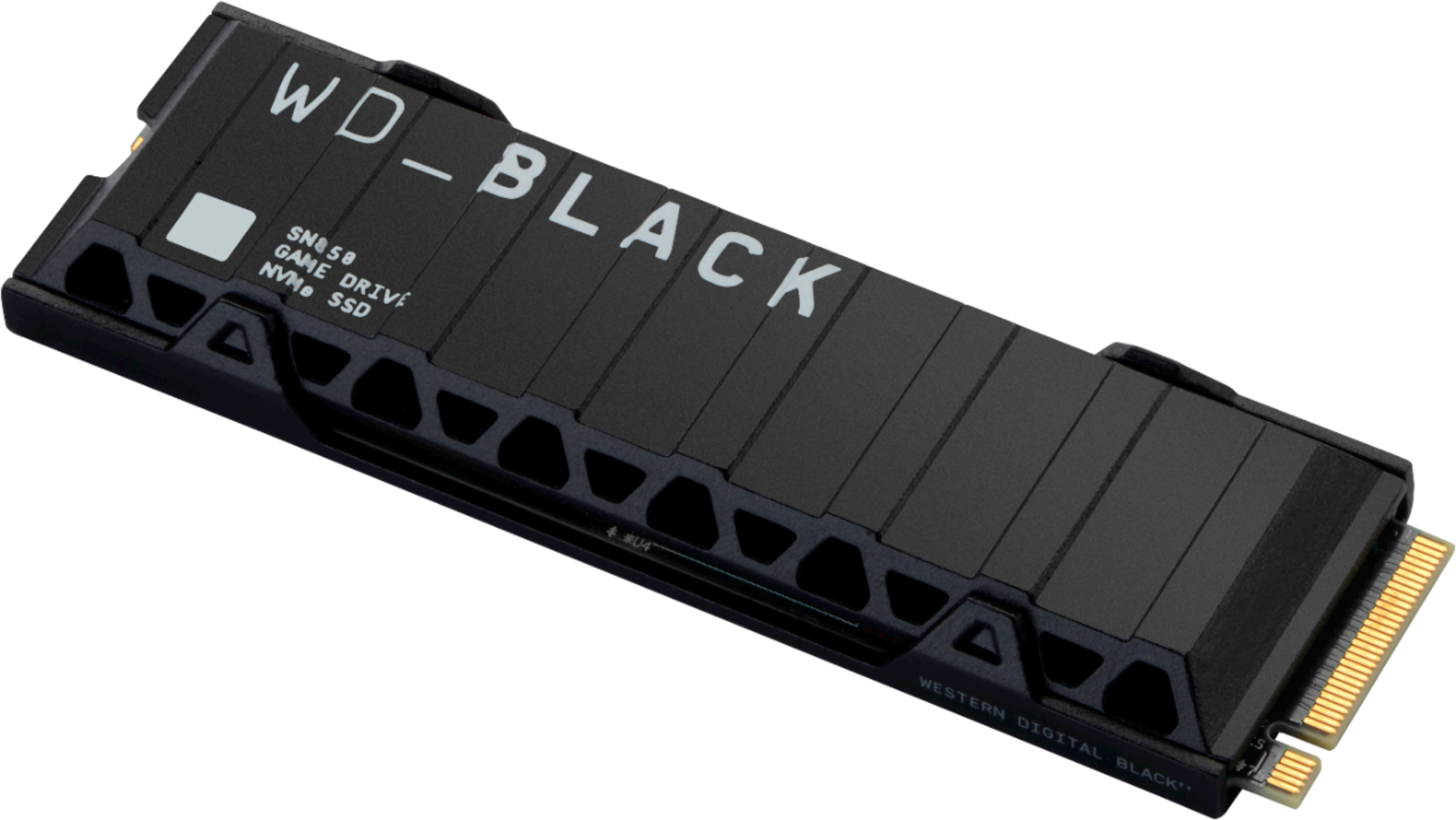 Wd Wd Black Sn850 2tb Internal Ssd Pcie Gen 4 X4 Nvme With Heatsink For Ps5 And Desktops Wdbapz00bnc Wrsn Best Buy
