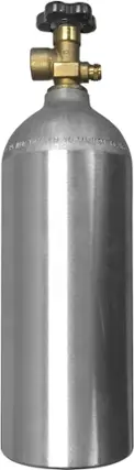Alt View 11. U-Line - 22 Cu Ft Aluminum Nitro Tank - Stainless Steel.