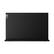 Back. Lenovo - ThinkVision M14t 14" LED Mobile Monitor with Touch Screen - 16:9 - 14" Class - 1920 x 1080 - Full HD - Black.