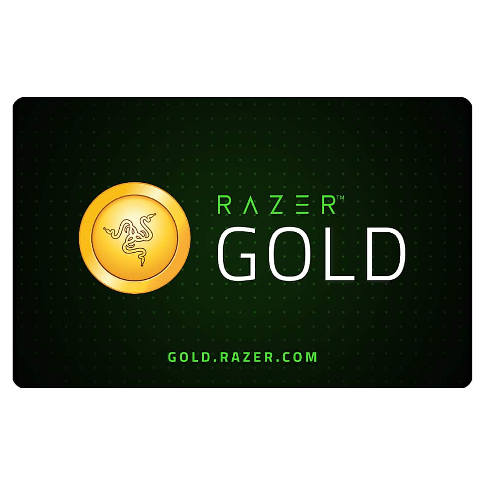 RAZER GOLD GOLD.RAZER.COM