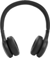 JBL - LIVE460NC Wireless On-Ear NC Headphones - Black - Front_Zoom