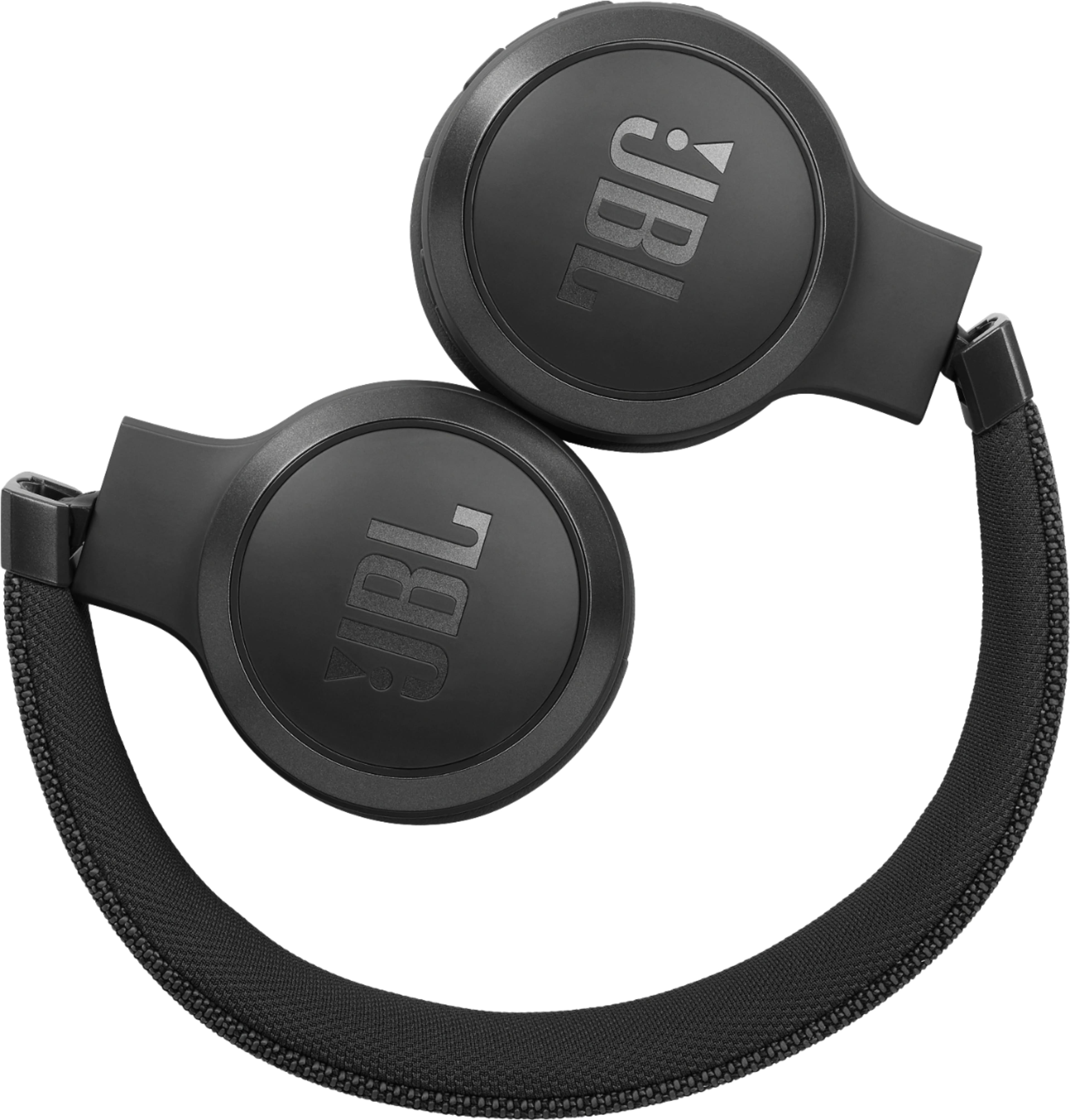 Alt View 12. JBL - Live460NC Wireless Noise Cancelling On-Ear Headphones - Black.