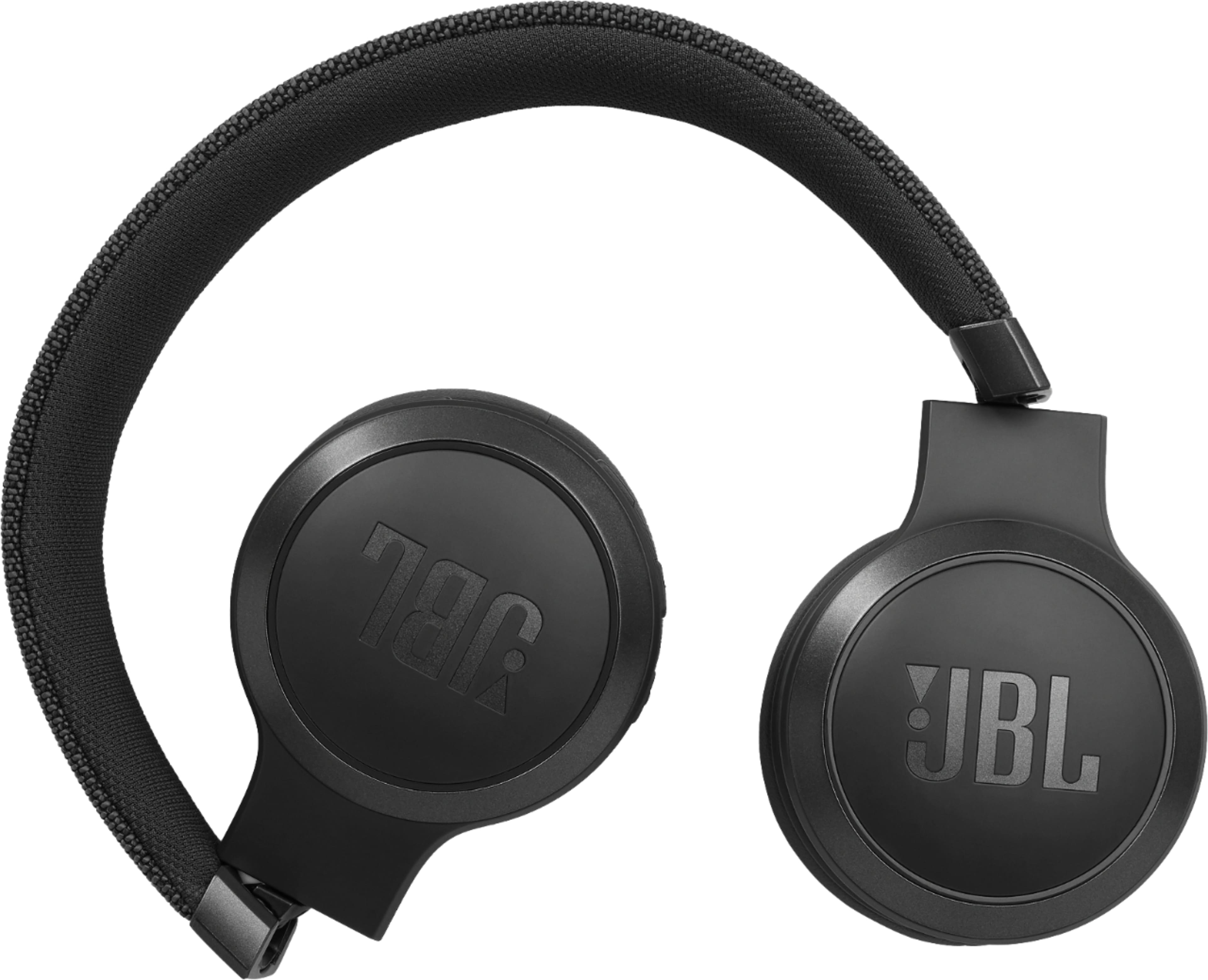 Alt View 13. JBL - Live460NC Wireless Noise Cancelling On-Ear Headphones - Black.