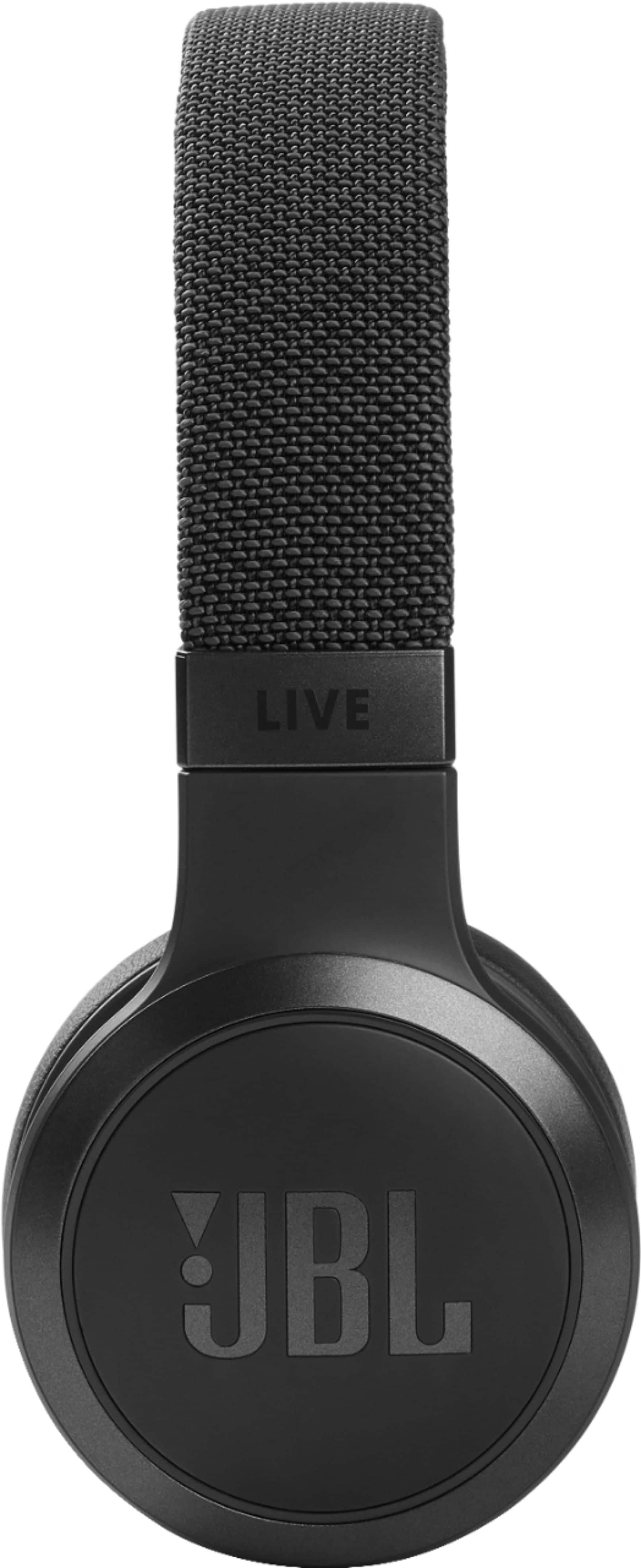 Alt View 17. JBL - Live460NC Wireless Noise Cancelling On-Ear Headphones - Black.