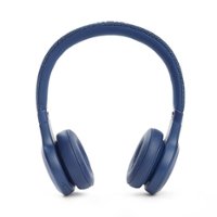 JBL - LIVE460NC Wireless On-Ear NC Headphones - Blue - Front_Zoom