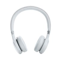 JBL - LIVE460NC Wireless On-Ear NC Headphones - White - Front_Zoom