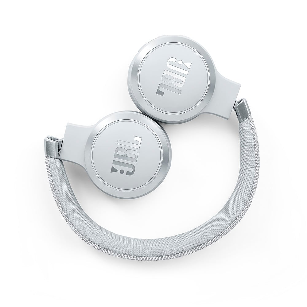 Alt View 11. JBL - LIVE460NC Wireless On-Ear NC Headphones - White.