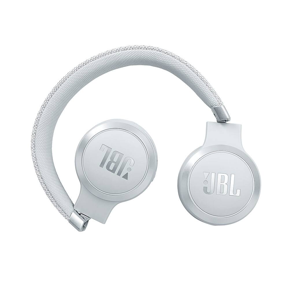 Alt View 16. JBL - LIVE460NC Wireless On-Ear NC Headphones - White.