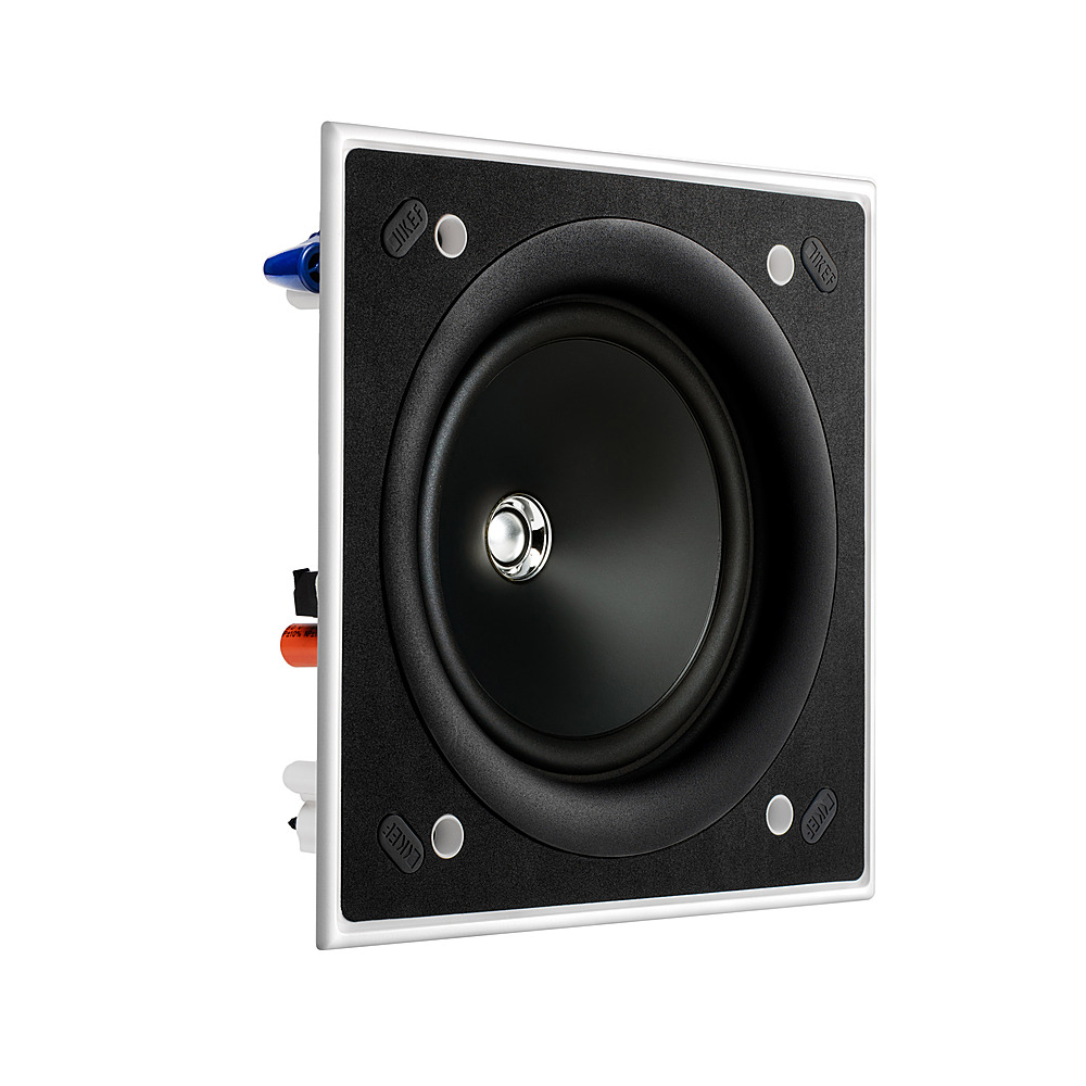 Angle View: KEF CI160ES Architectural Loudspeaker Pair - Black