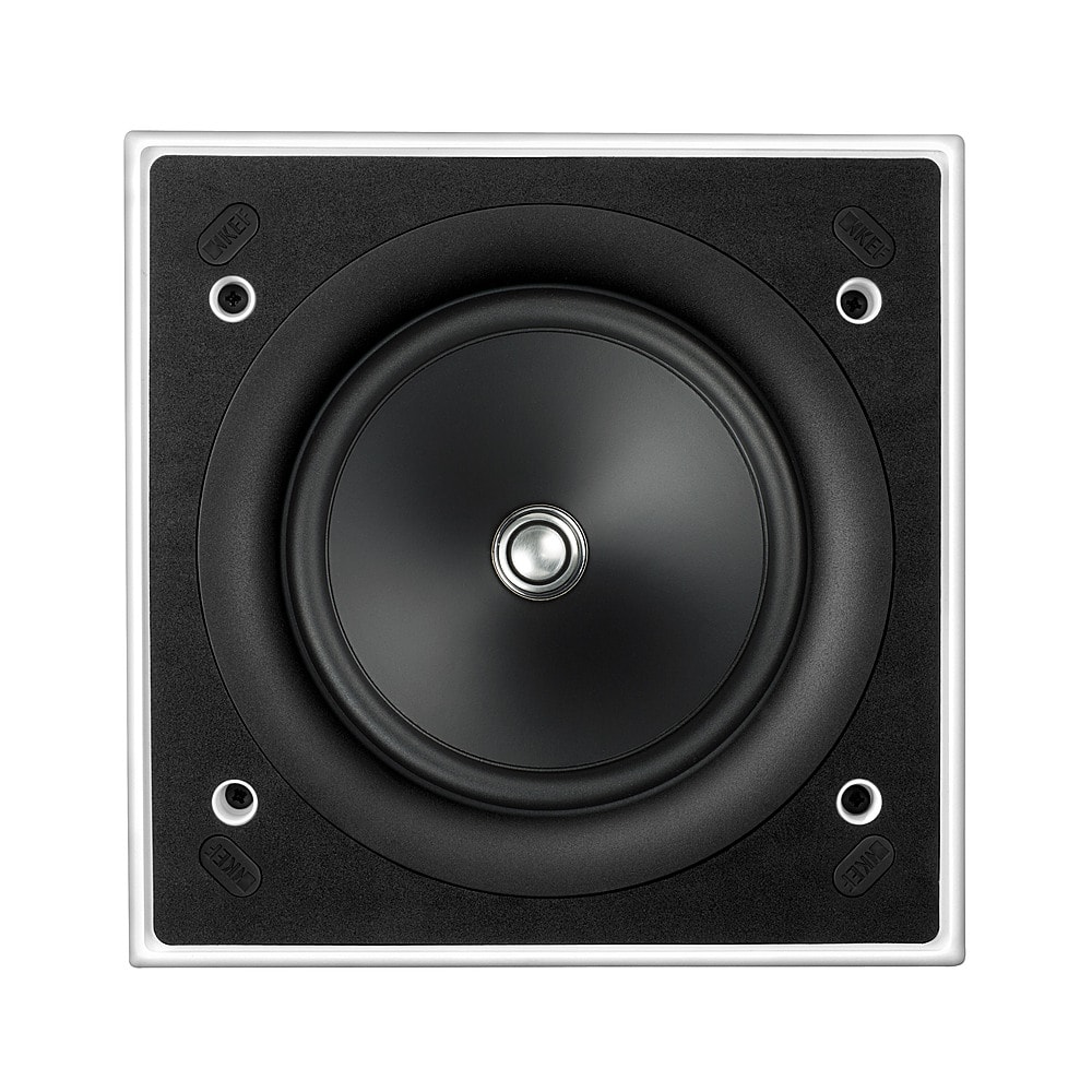 Front. KEF - CI160ES Architectural Loudspeaker Pair - Black.