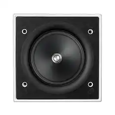 Front. KEF - CI160ES Architectural Loudspeaker Pair - Black.