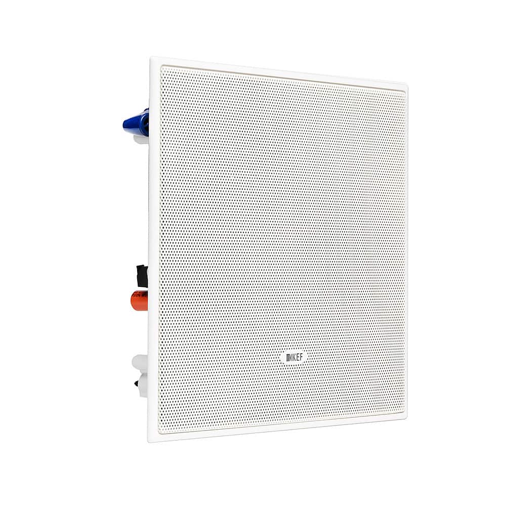 Left. KEF - CI160ES Architectural Loudspeaker Pair - Black.